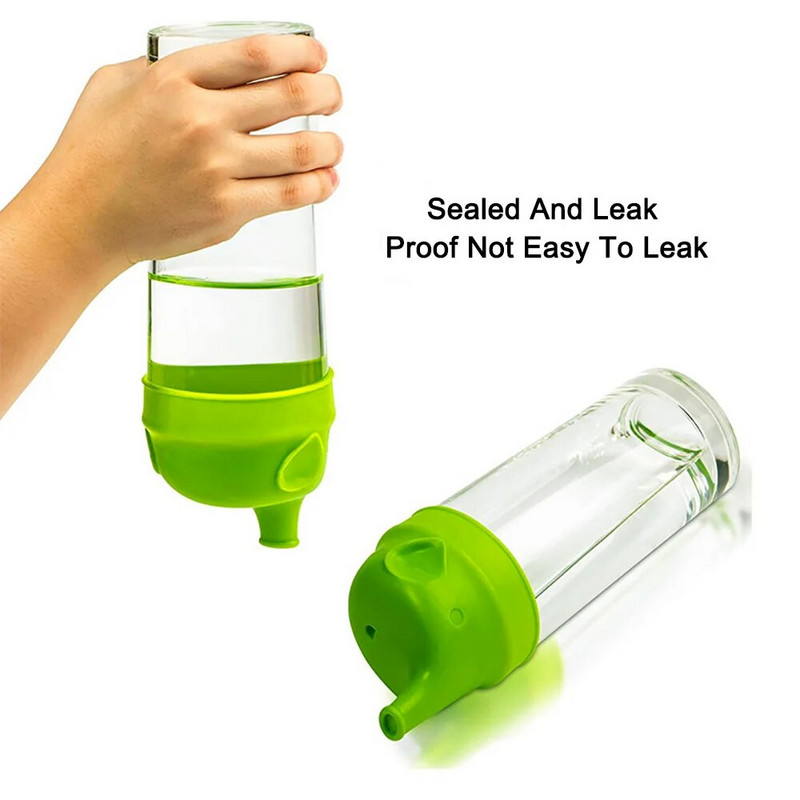 1db 30G elefánt alakú puha szilikon csésze szájvédő gyerekeknek edzés tapadókorong italos palack kiömlésmentes kupak fúvóka