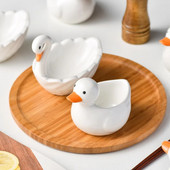 50ML Κεραμικό μπολ Little Swan Duck Διακόσμηση Τραπεζαρίας Μπολ Σαλάτα Μπολ Σνακ Επιτραπέζια Είδη κουζίνας Παιδικά σερβίτσια
