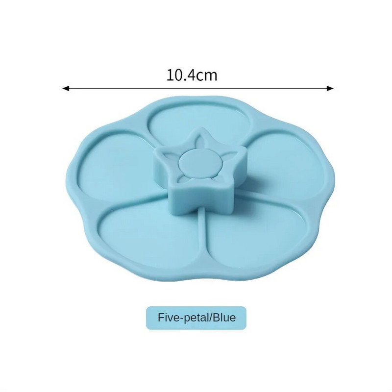 Szilikon csésze fedél lezárt Kreatív csésze fedél bögre Üveg kerámia csésze Porálló Nordic Cup fedél Italkészlet Konyhai Étkező