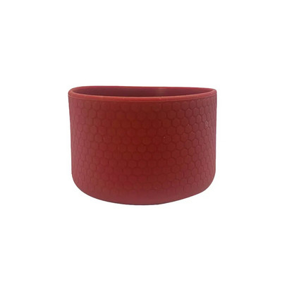12oz-24oz Κύπελλο κάλυμμα φιάλης 7,5cm Θερμομόνωση Κάτω κάλυμμα 75mm Αντιολισθητικό μανίκι Σουβέρ σιλικόνης Βάση αθλητικού κυπέλλου