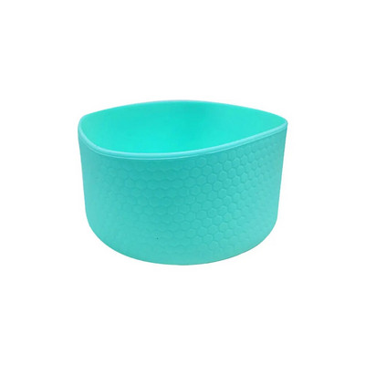 12oz-24oz Κύπελλο κάλυμμα φιάλης 7,5cm Θερμομόνωση Κάτω κάλυμμα 75mm Αντιολισθητικό μανίκι Σουβέρ σιλικόνης Βάση αθλητικού κυπέλλου