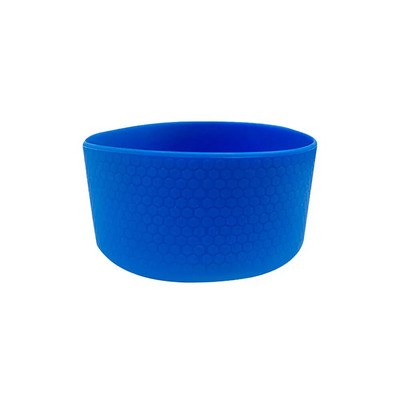 12oz-24oz Κύπελλο κάλυμμα φιάλης 7,5cm Θερμομόνωση Κάτω κάλυμμα 75mm Αντιολισθητικό μανίκι Σουβέρ σιλικόνης Βάση αθλητικού κυπέλλου