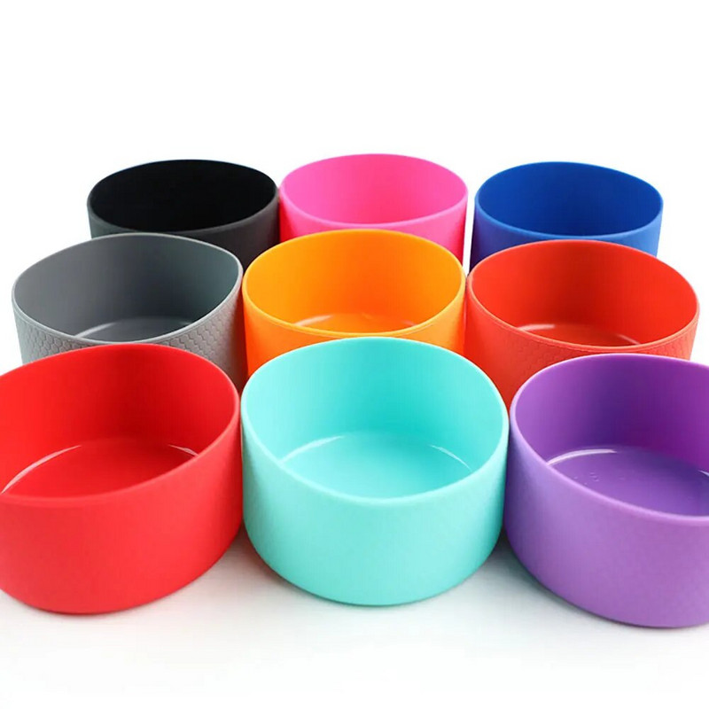 12 oz-24 oz palackfedél csésze 7,5 cm hőszigetelő alsó fedél 75 mm csúszásgátló ujjalátétek szilikon bázisú sportpohárfedél