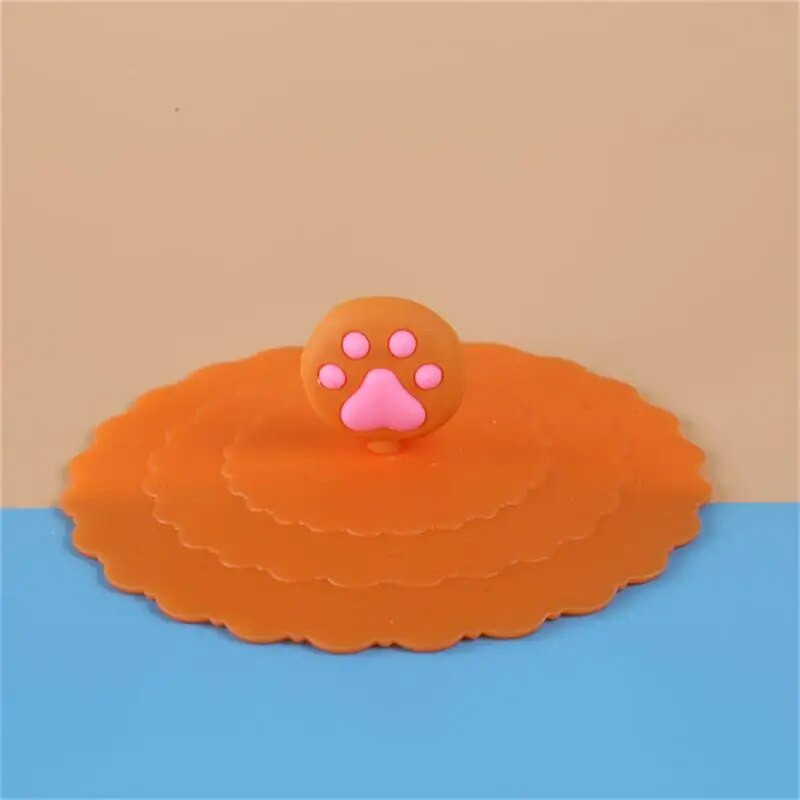 Aranyos porálló teafedő, megakadályozza a szivárgásokat és kiömléseket Megbízható porálló kávéfedél Kiömlésmentes kávéscsésze fedél szilikon csésze fedél