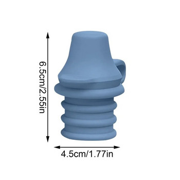 Преносим детски дросел без разливане Адаптер за чаша за бутилка с вода с тръбна сламка за пиене за хранилка за бебешка напитка Непропусклива капачка за бутилка