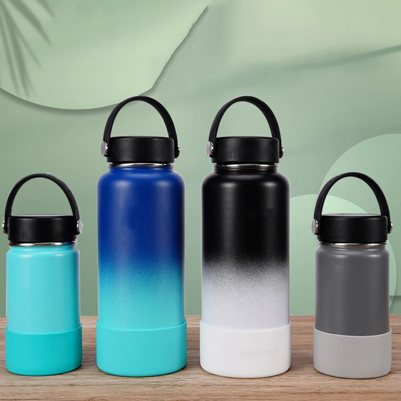 7,5/9 cm-es csészefedél űrtartó szilikon fedő gumi alsó párna 32-40 oz univerzális csésze hüvely univerzális sportpalackokhoz