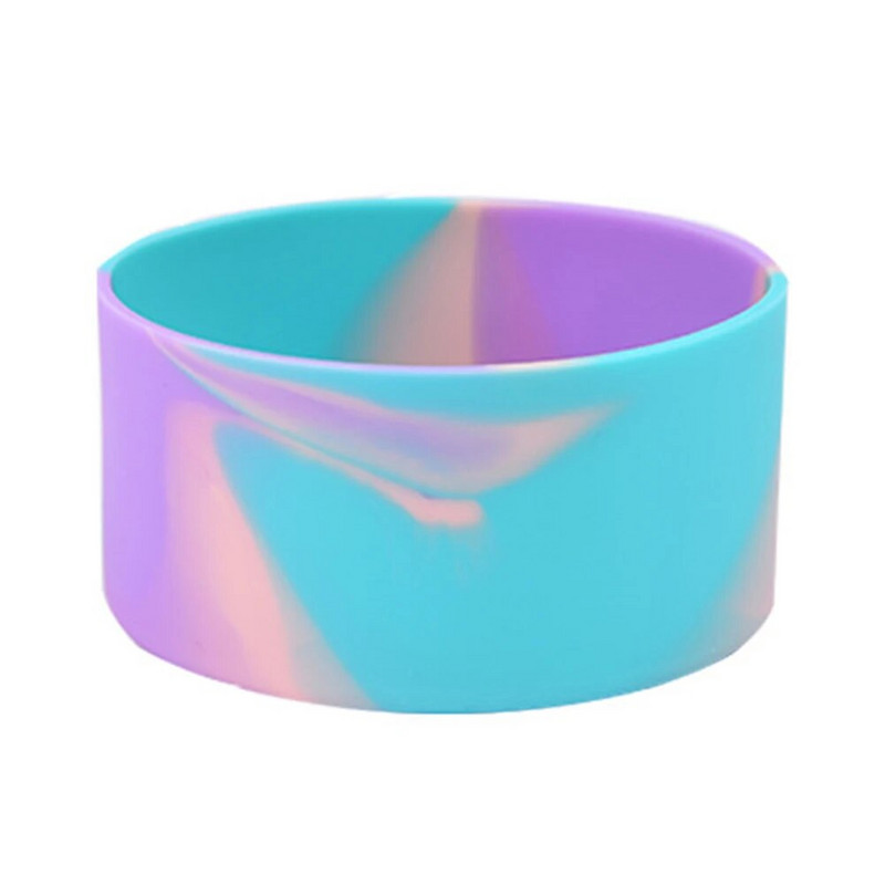 7,5/9 cm-es csészefedél űrtartó szilikon fedő gumi alsó párna 32-40 oz univerzális csésze hüvely univerzális sportpalackokhoz