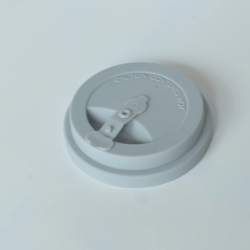 Szilikon fedeles kávéital borító Tartós hőálló szívószál lyuk bambusz italos csésze kerámia bögrékhez teatej záró fedél kupakok