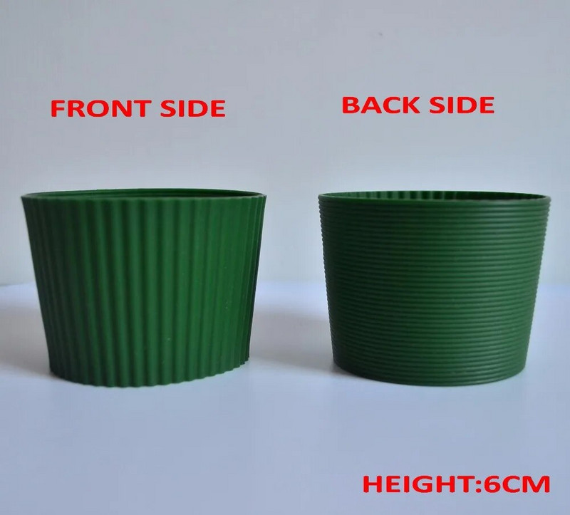 szilikon hüvelyek bögrékhez, kerámia csésze ujjak Csíkos és függőleges szemcsés hüvelyek burkolatok, hőszigetelő hüvelyek nagykereskedelmi támogatás