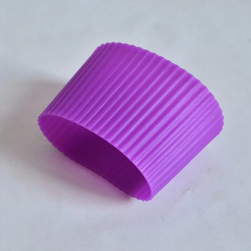 szilikon hüvelyek bögrékhez, kerámia csésze ujjak Csíkos és függőleges szemcsés hüvelyek burkolatok, hőszigetelő hüvelyek nagykereskedelmi támogatás