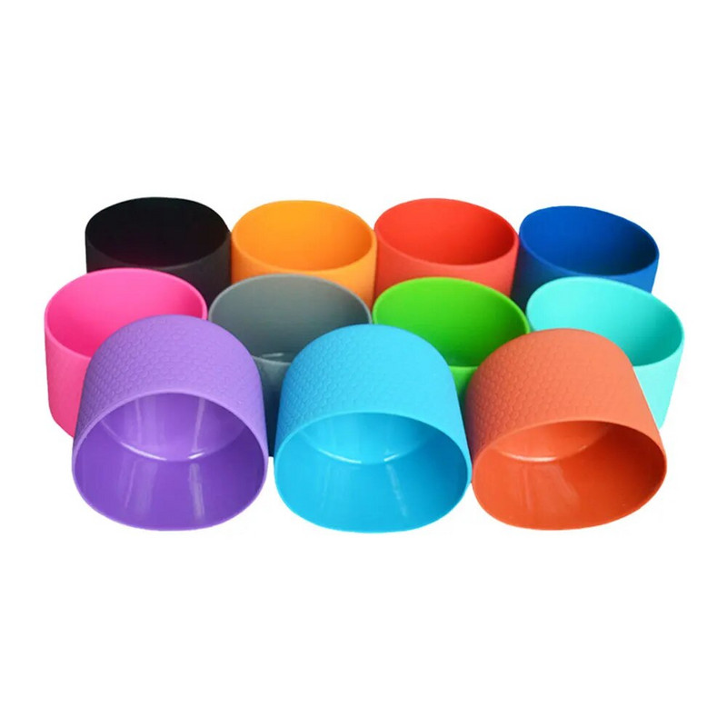 64oz 12,5 cm-es palackfedél csésze hőszigetelő alsó fedél 125 mm-es csúszásgátló hüvely alátét szilikon alaplap sportpohárfedél