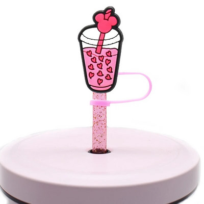 1 ΤΕΜ Ψάθινο καπάκι μεξικάνικο φαγητό από PVC Cafecito Y Chisme Conchas Ψάθινο κάλυμμα σιλικόνης για διακόσμηση γούρι για ποτό
