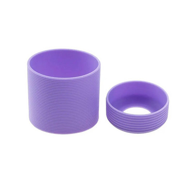 Szilikon világ 2db/szett 7.0CM szilikon pohár fedő hőszigetelés üvegpohárhoz hüvely 70 mm pohár alsó fedél vizespalack csésze Hol