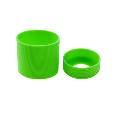 Szilikon világ 2db/szett 7.0CM szilikon pohár fedő hőszigetelés üvegpohárhoz hüvely 70 mm pohár alsó fedél vizespalack csésze Hol