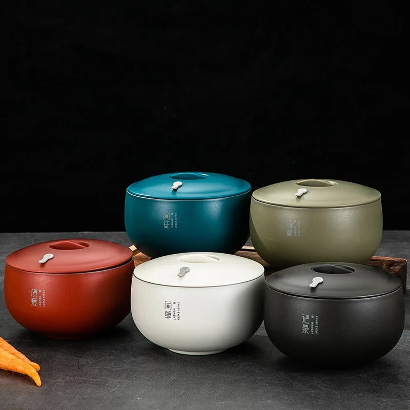 Ramen Bowl asztali készlet, rozsdamentes acél, japán stílusú, kétrétegű hőszigetelő, nagy kapacitású konyhai étkészlet