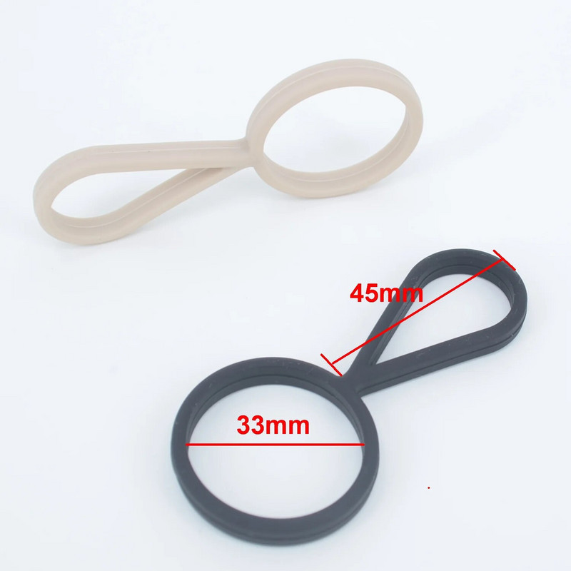 Vizespalack fogantyúpánt széles szájú palackokhoz illik szilikon vizespalack csat kampó Tartós hordozó szigetelt poháremelő kötél