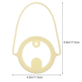 Преносима чаша за кафе презрамки за носене Силиконово въже Многократна употреба Капак за чаша Hands Free Sling Дръжка за чаша за напитки Държач за носене на мляко и чай