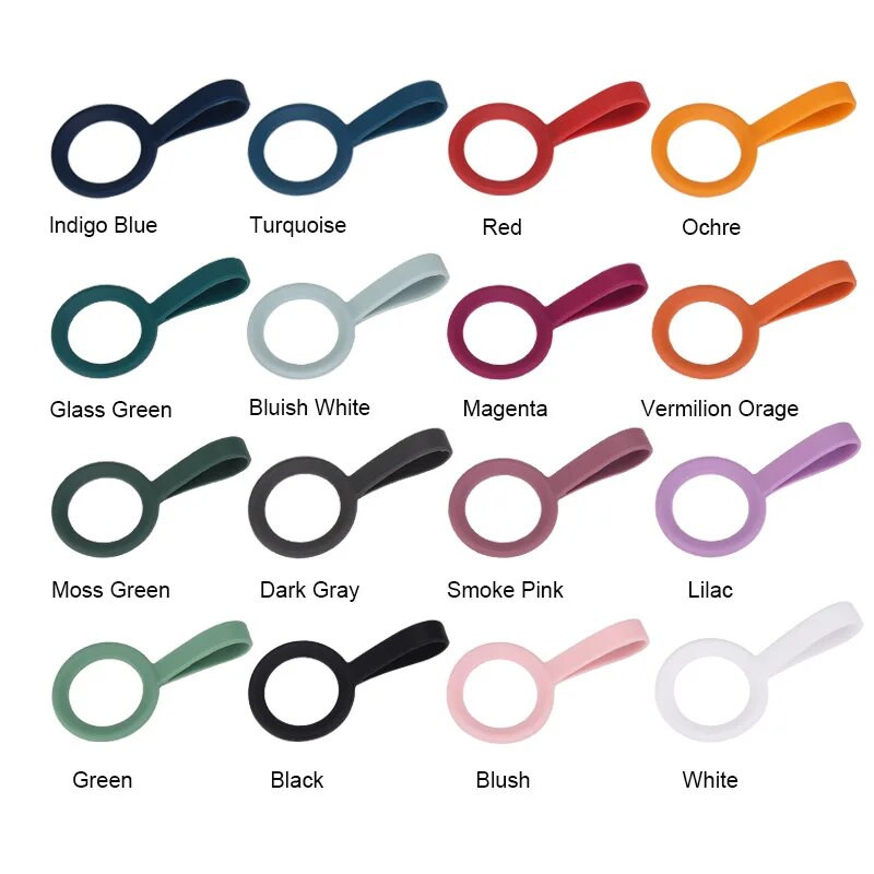 Vízforraló akasztó csat szilikon sport vizes palack tartó fogantyú hordkötél kis szájú vákuum csészéhez kültéri kempingeszköz