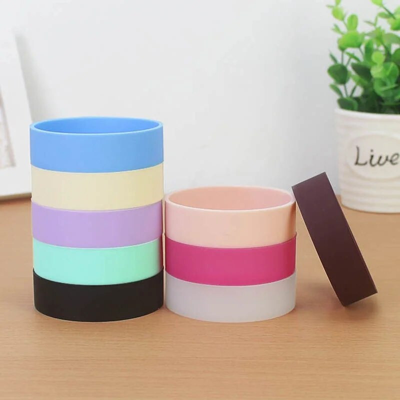 Univerzális vizes palack szilikon hüvelyes csúszásmentes, leejtés- és forrázásálló termosz termosz hüvely átmérője 5,5-7,5 cm