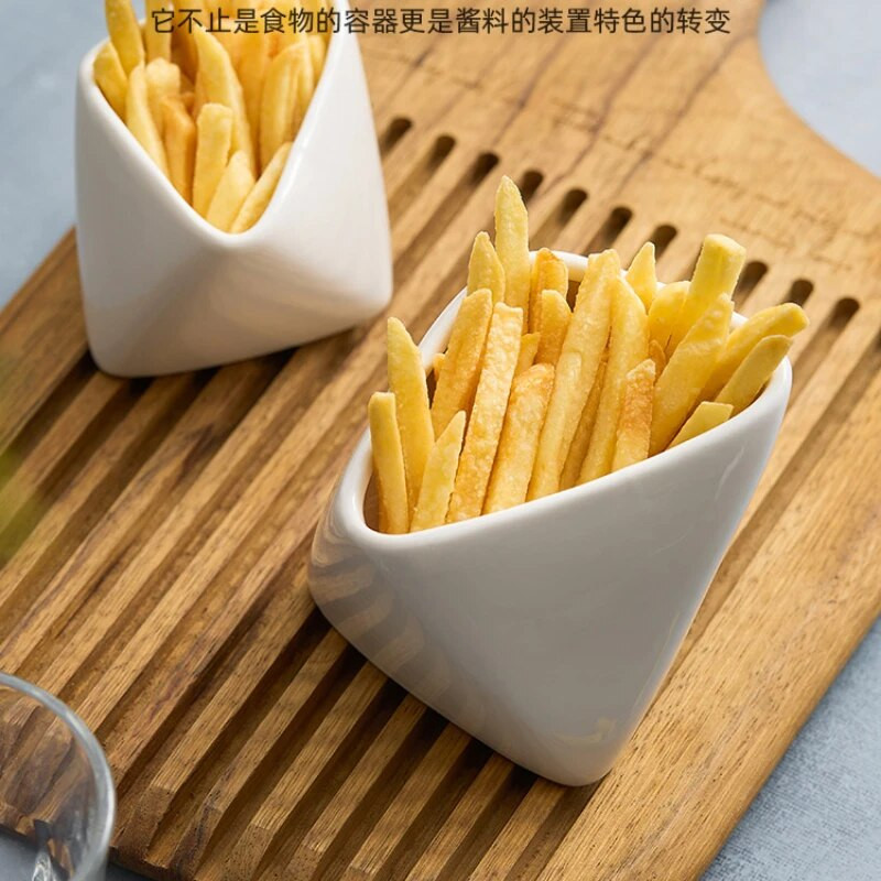 Kreatív kerámia formájú snack