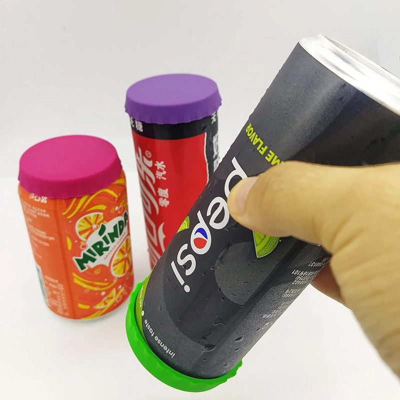 Italosdoboz fedelek szivárgásmentes tömítő kupak vörösbor lágy dugó tömítő kupak Italdoboz fedelek szóda fedél védők bár kellékek