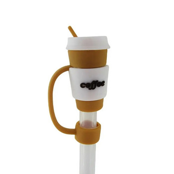 Подходящ за Stanley Cup Straw Stopper 10mm Straw Cap Seal Cartoon Decorative Toys