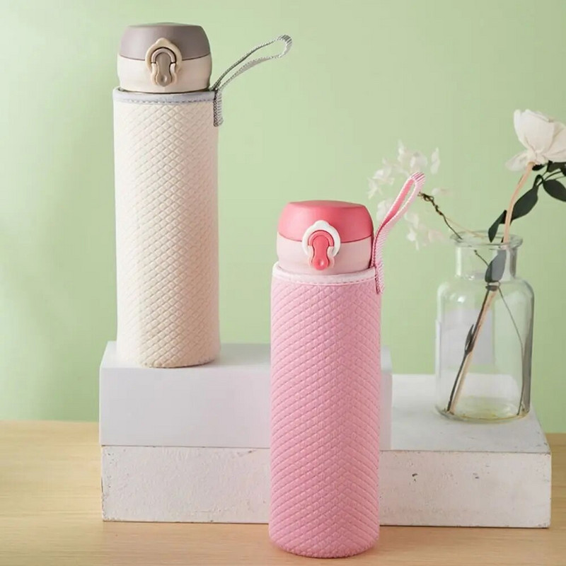 550 ml-es sport vizes palack fedél neoprén szigetelő hüvely táska tok tasak hordozható vákuum csésze ujjú sport kemping kiegészítők