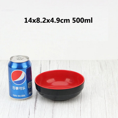 Купа за домашен ориз Търговски ресторант Купа за супа Имитация на порцеланова купа Ramen Соево мляко Wonton Congee Закуска Купа за говеждо юфка