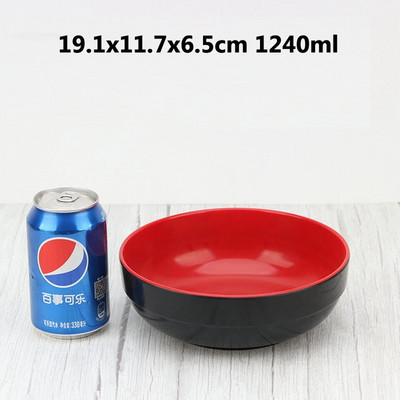 Купа за домашен ориз Търговски ресторант Купа за супа Имитация на порцеланова купа Ramen Соево мляко Wonton Congee Закуска Купа за говеждо юфка