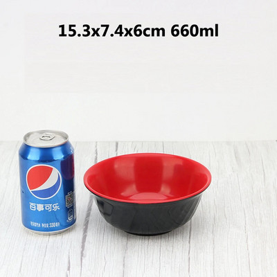 Купа за домашен ориз Търговски ресторант Купа за супа Имитация на порцеланова купа Ramen Соево мляко Wonton Congee Закуска Купа за говеждо юфка