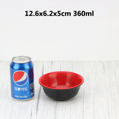 Купа за домашен ориз Търговски ресторант Купа за супа Имитация на порцеланова купа Ramen Соево мляко Wonton Congee Закуска Купа за говеждо юфка