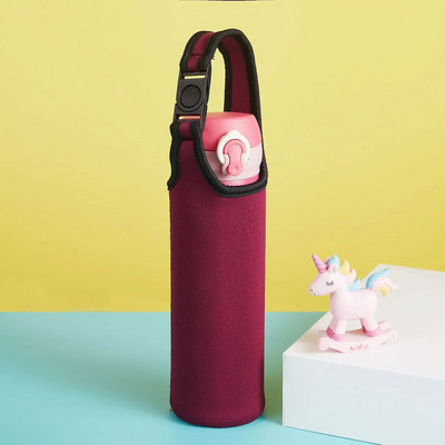 500 ml-es új hordozható hőszigetelt pohárhüvelyes tok utazási vizespalack fedők védő tároló táska termosz burkolat