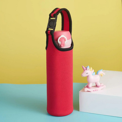 500 ml-es új hordozható hőszigetelt pohárhüvelyes tok utazási vizespalack fedők védő tároló táska termosz burkolat