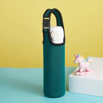 500 ml-es új hordozható hőszigetelt pohárhüvelyes tok utazási vizespalack fedők védő tároló táska termosz burkolat