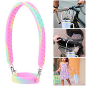 Szilikon vizespalack fogantyú, illik a legtöbb 8-40 oz-os palackhoz