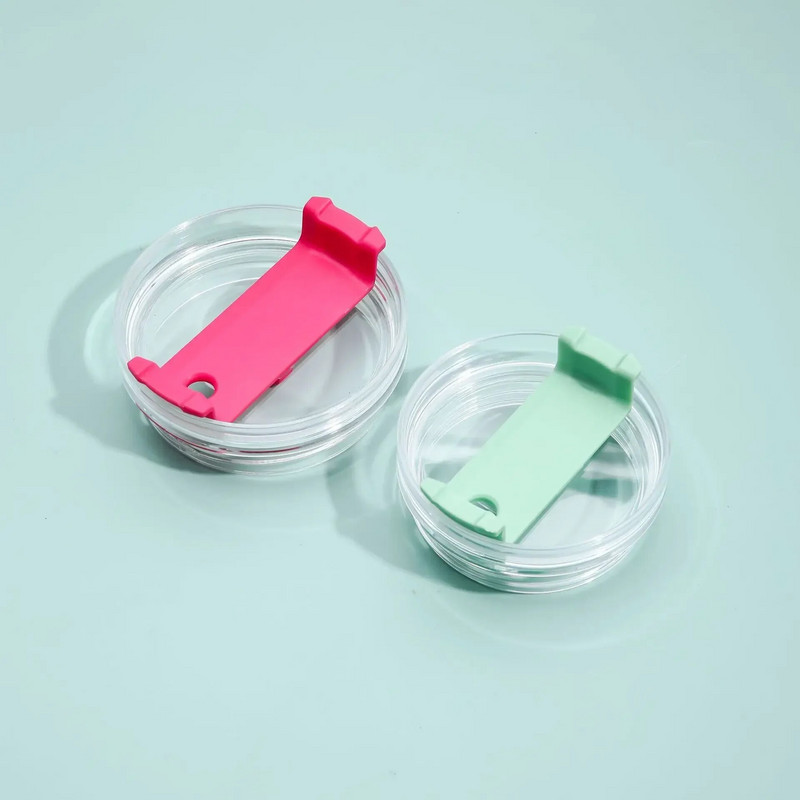 40 oz zárópalack fedél fröccsenésmentes, sima műanyag fedők pohár pohárhoz, többszínű palacktartozékok