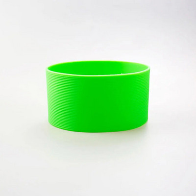 16 szín 8,5 cm-es szilikon csésze fedőcsíkok csúszásmentes melegítés üvegpohár hüvelyhez 85 mm-es szigetelt vizes palack csésze hüvely