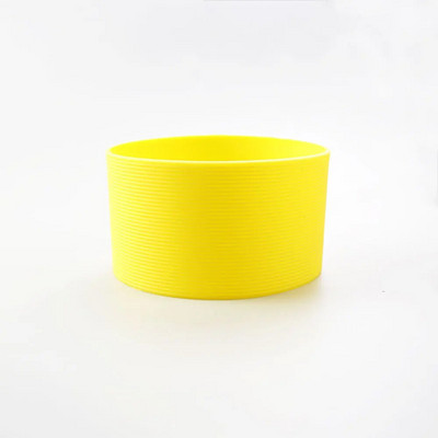 16 szín 8,5 cm-es szilikon csésze fedőcsíkok csúszásmentes melegítés üvegpohár hüvelyhez 85 mm-es szigetelt vizes palack csésze hüvely