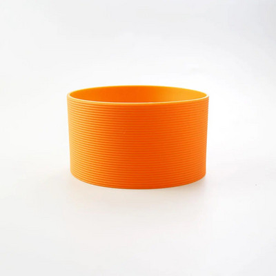 16 szín 8,5 cm-es szilikon csésze fedőcsíkok csúszásmentes melegítés üvegpohár hüvelyhez 85 mm-es szigetelt vizes palack csésze hüvely