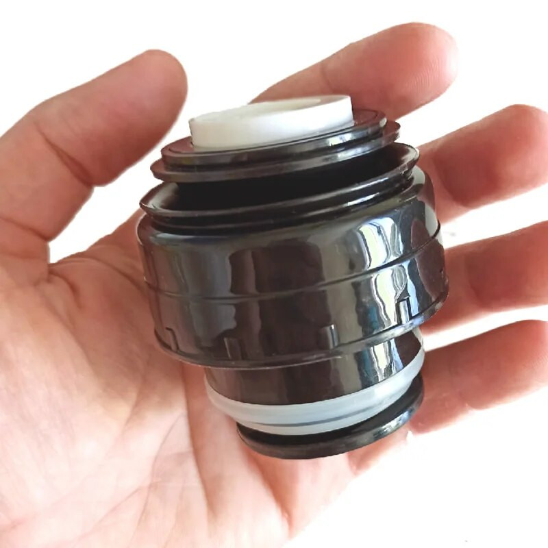 Rozsdamentes termoszok Kiegészítők Vákuumos lombik fedele kültéri utazópohár 5,2 cm-es termosz fedél Bögre kivezető golyós lombik fedele