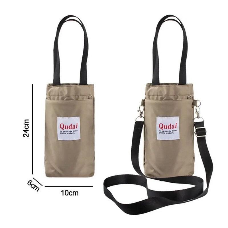 Kültéri sport hordozható tasak szigetelő táska vizes palack fedő csésze hüvely Vizes palack tok vákuum csésze hüvely