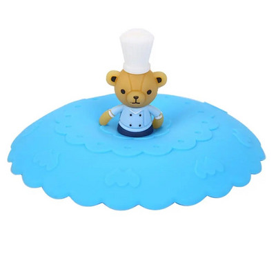 Szilikon hőálló porálló, lezárt csészefedelek