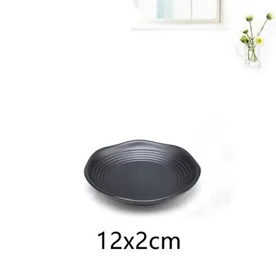 1бр черен меламин суши бар снек прибори барбекю бюфет ястие вино суши поднос с плодове кухненски консумативи