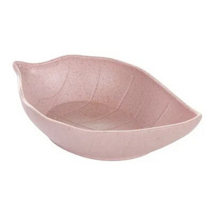 Ястие с подправки от пшенична слама Цвете Сърце с кръгла форма Многофункционално ястие с подправки Снек Десертна чиния Чинийка Кухненски принадлежности Ново