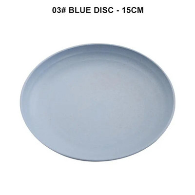 1/4 бр. чинии от пшенична слама леки нечупливи чинии за хранене в съдомиялна машина домакинска чиния за кнедли