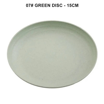 1/4 бр. чинии от пшенична слама леки нечупливи чинии за хранене в съдомиялна машина домакинска чиния за кнедли