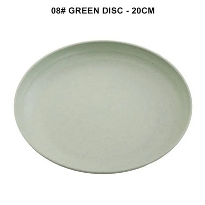 1/4 бр. чинии от пшенична слама леки нечупливи чинии за хранене в съдомиялна машина домакинска чиния за кнедли