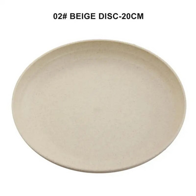 1/4 бр. чинии от пшенична слама леки нечупливи чинии за хранене в съдомиялна машина домакинска чиния за кнедли