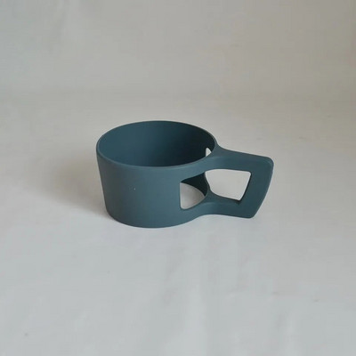 szilikon hüvelyek kerámia bögre tartóval, hőszigetelő palack fedő csészék hüvely hideg szigetelő pohárpántok fogantyúval