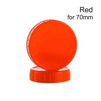 Καπάκι βάζου Mason 70mm 86mm Καλή σφράγιση Επαναχρησιμοποιήσιμο πλαστικό κάλυμμα μπουκαλιού σφράγισης για βάζο με φαρδύ στόμα ανθεκτικό στεγανά εργαλεία κουζίνας